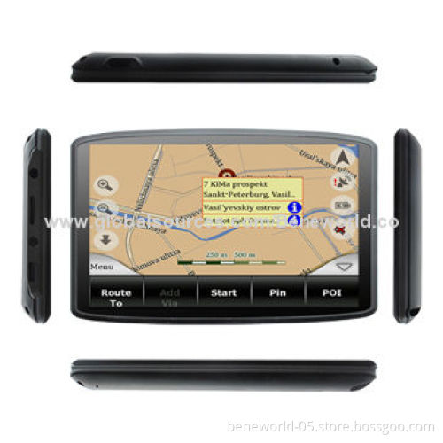 Cheap 5-inch GPS Tablet PCs with Mstar CPU, Microsoft's Windows CE 6.0 OS